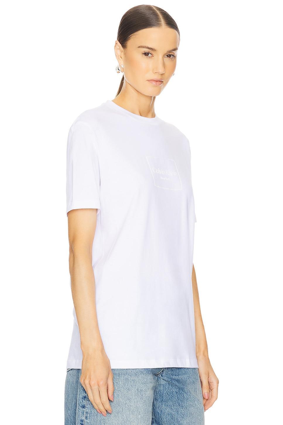 Outline Box Logo Tee Calvin Klein Product Image