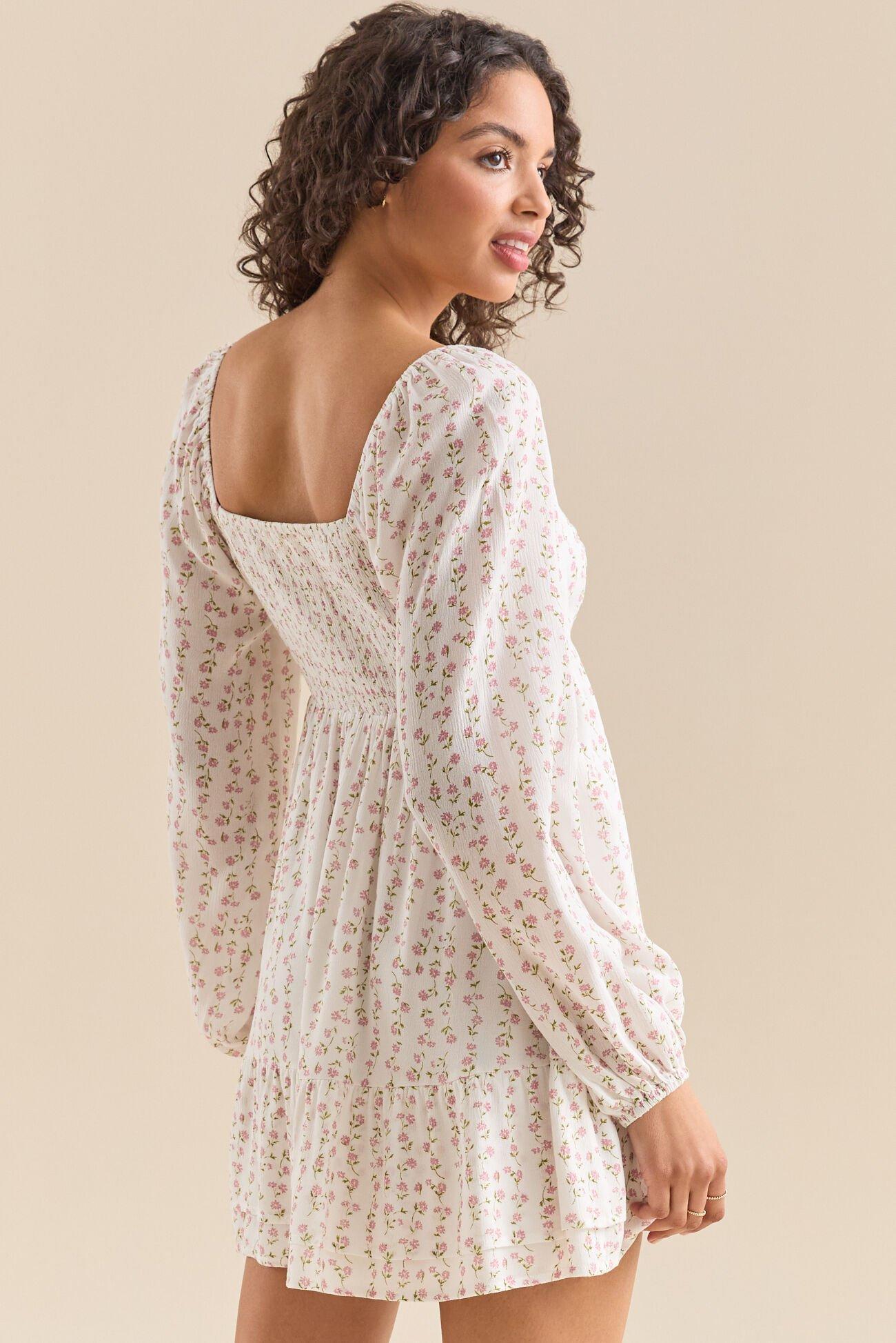 Lenny Floral Babydoll Dress Product Image