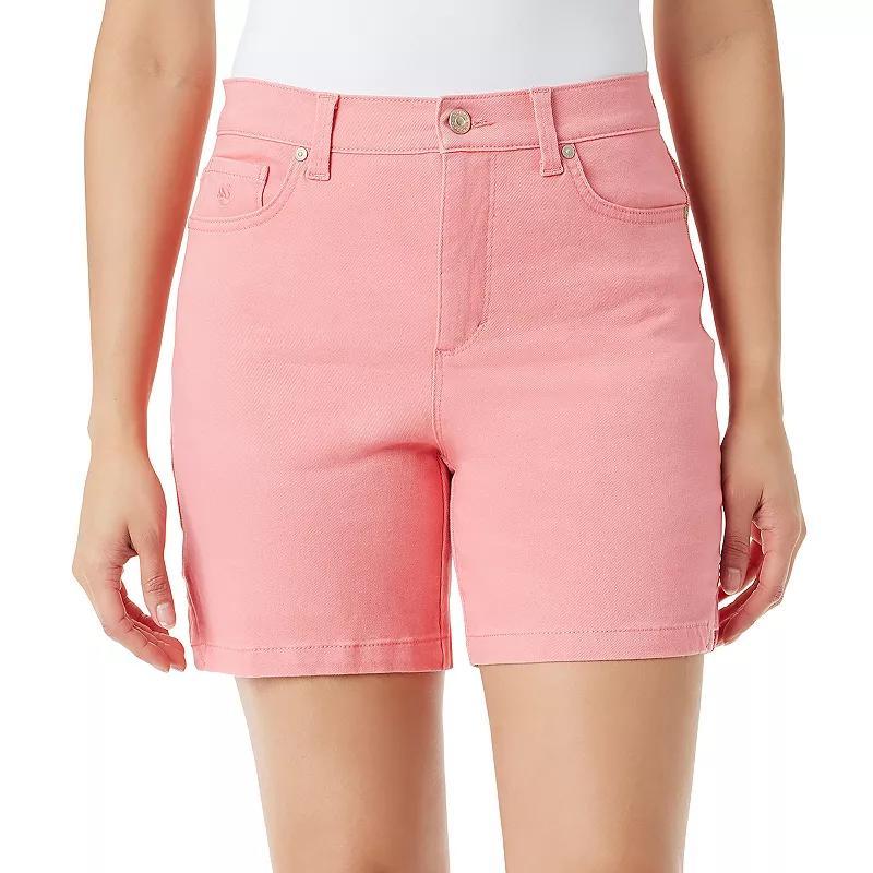Petite Gloria Vanderbilt Amanda Shorts, Womens Product Image