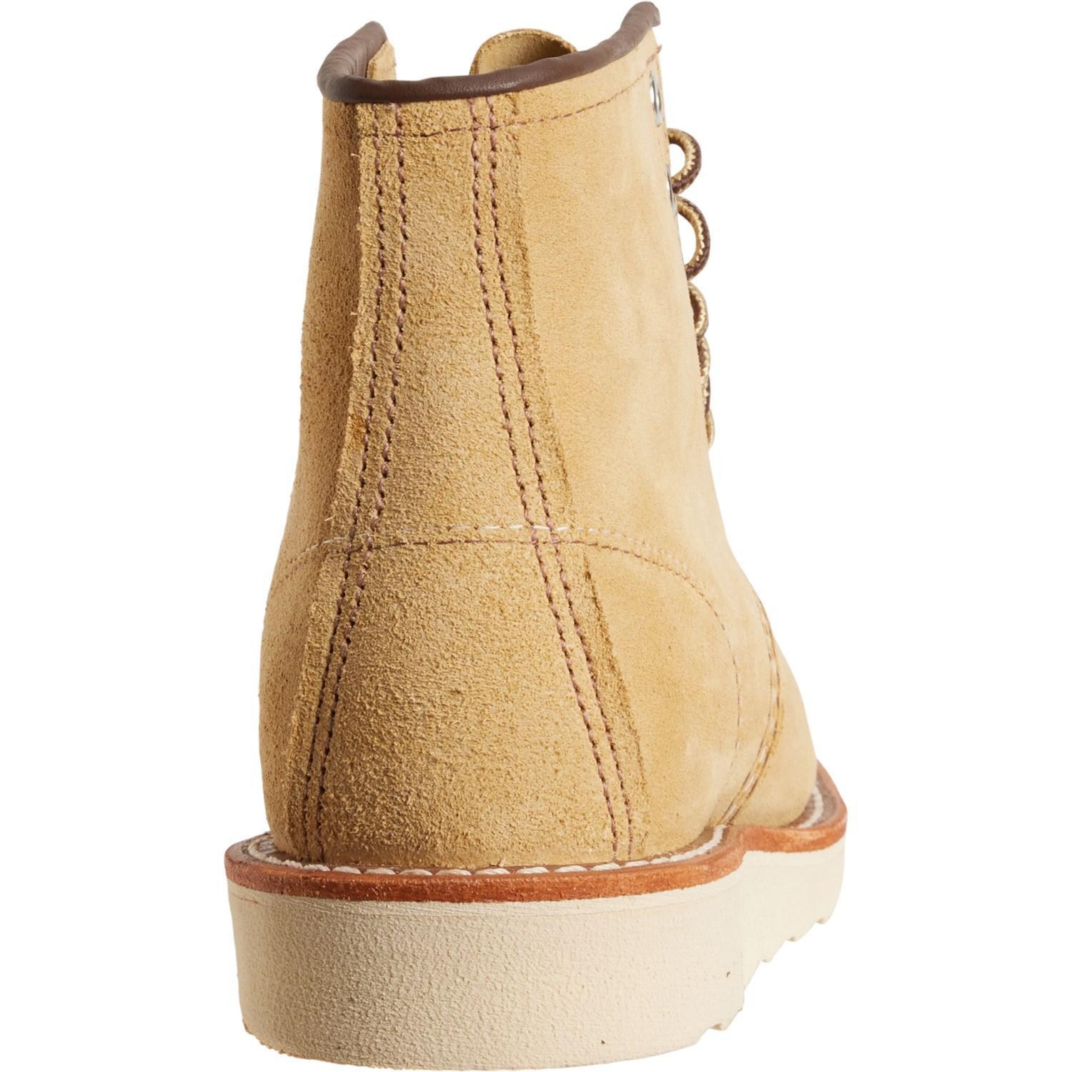 Red Wing 6” Classic Moc-Toe Boots - Leather, Factory 2nds (For Men) Product Image