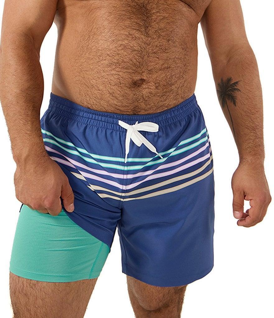 Chubbies Moon Shadows Lined Classic 5.5#double; Inseam Swim Trunks Product Image
