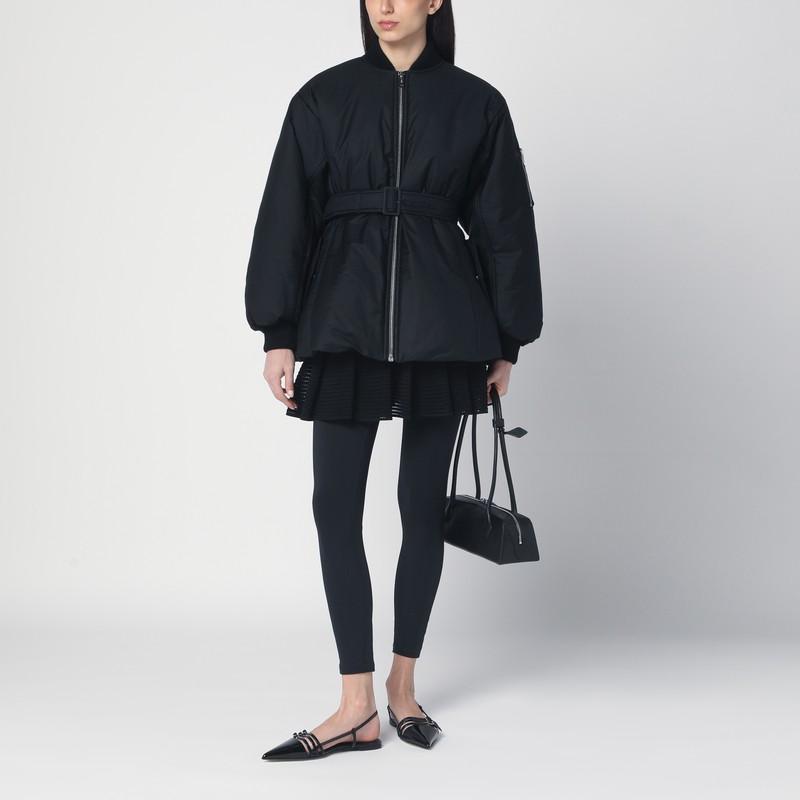 ALAÏA Crinoline Mini Skirt In Black Product Image
