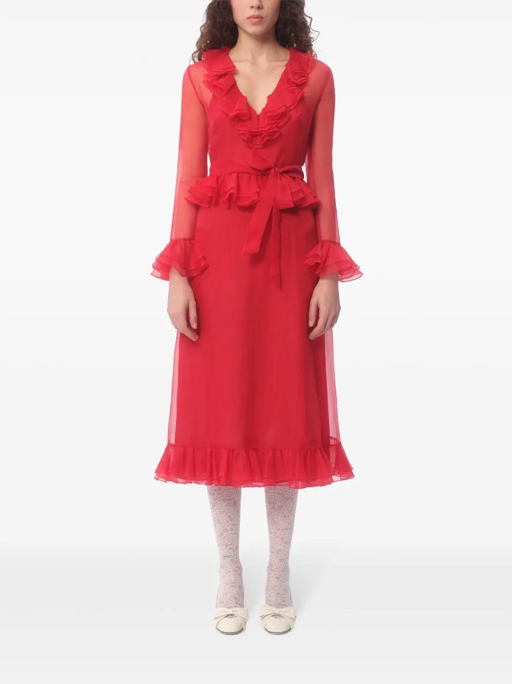 organza midi dress Product Image