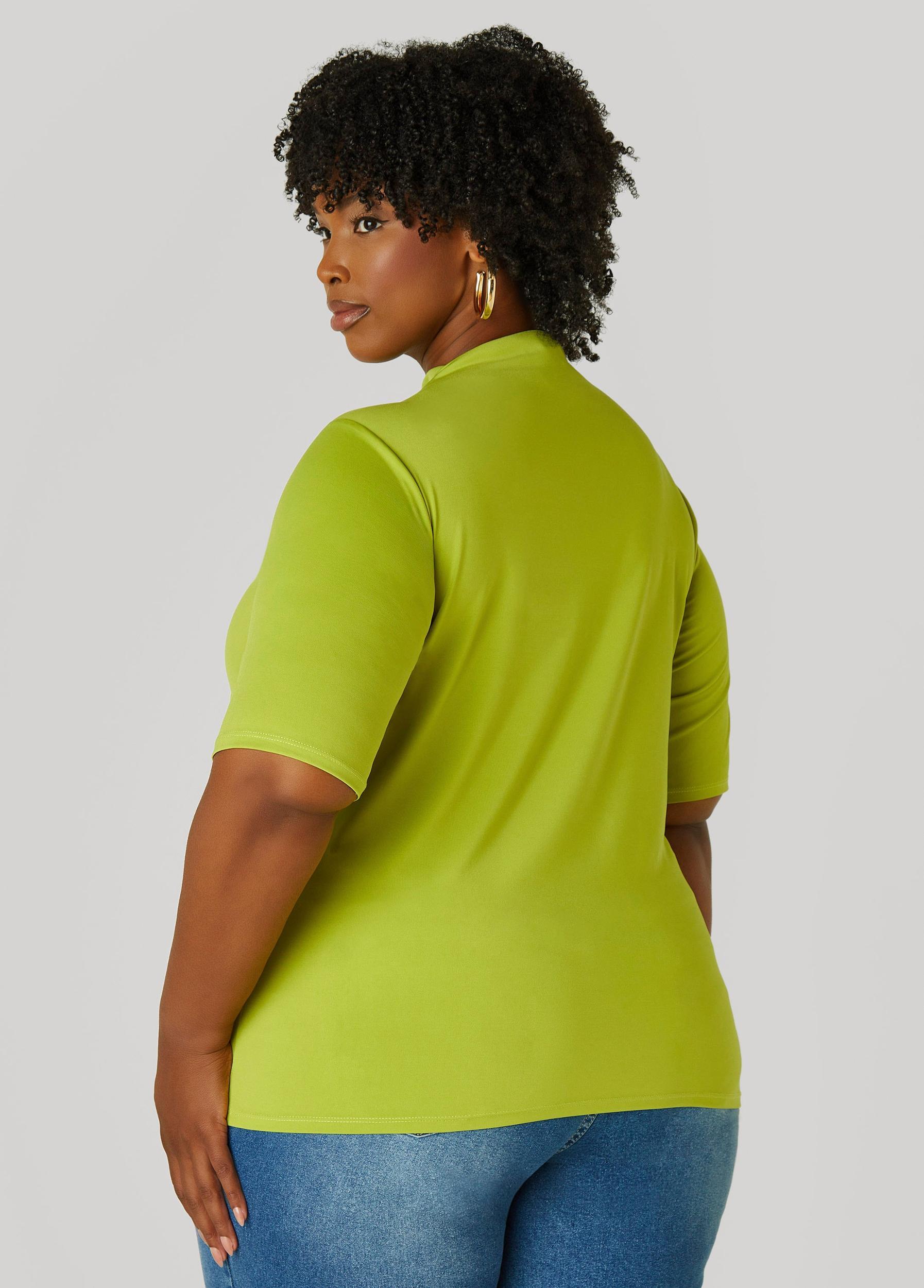Gathered Embellished Top Product Image