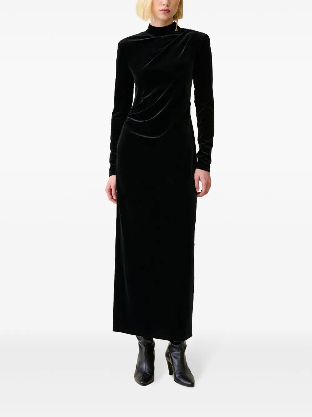velvet maxi dress Product Image