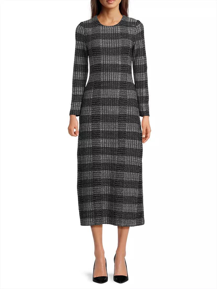 Tweed Knit Heritage-Fit Maxi Dress Product Image
