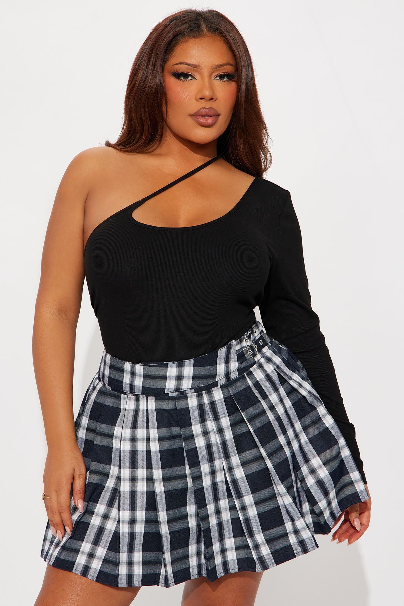 Outspoken One Shoulder Bodysuit - Black Product Image