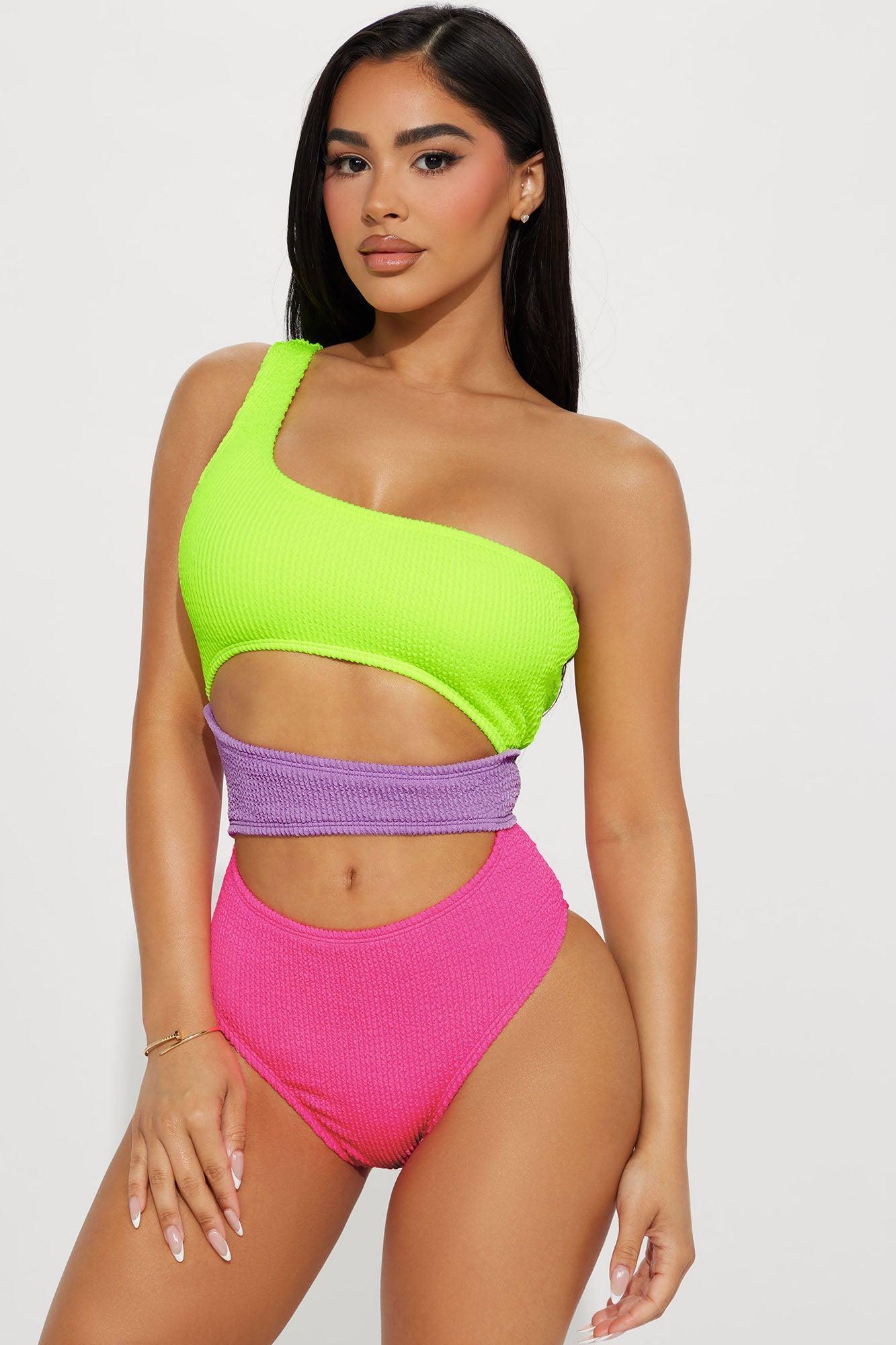 Layla 1 Piece Swimsuit - Multi Color Product Image