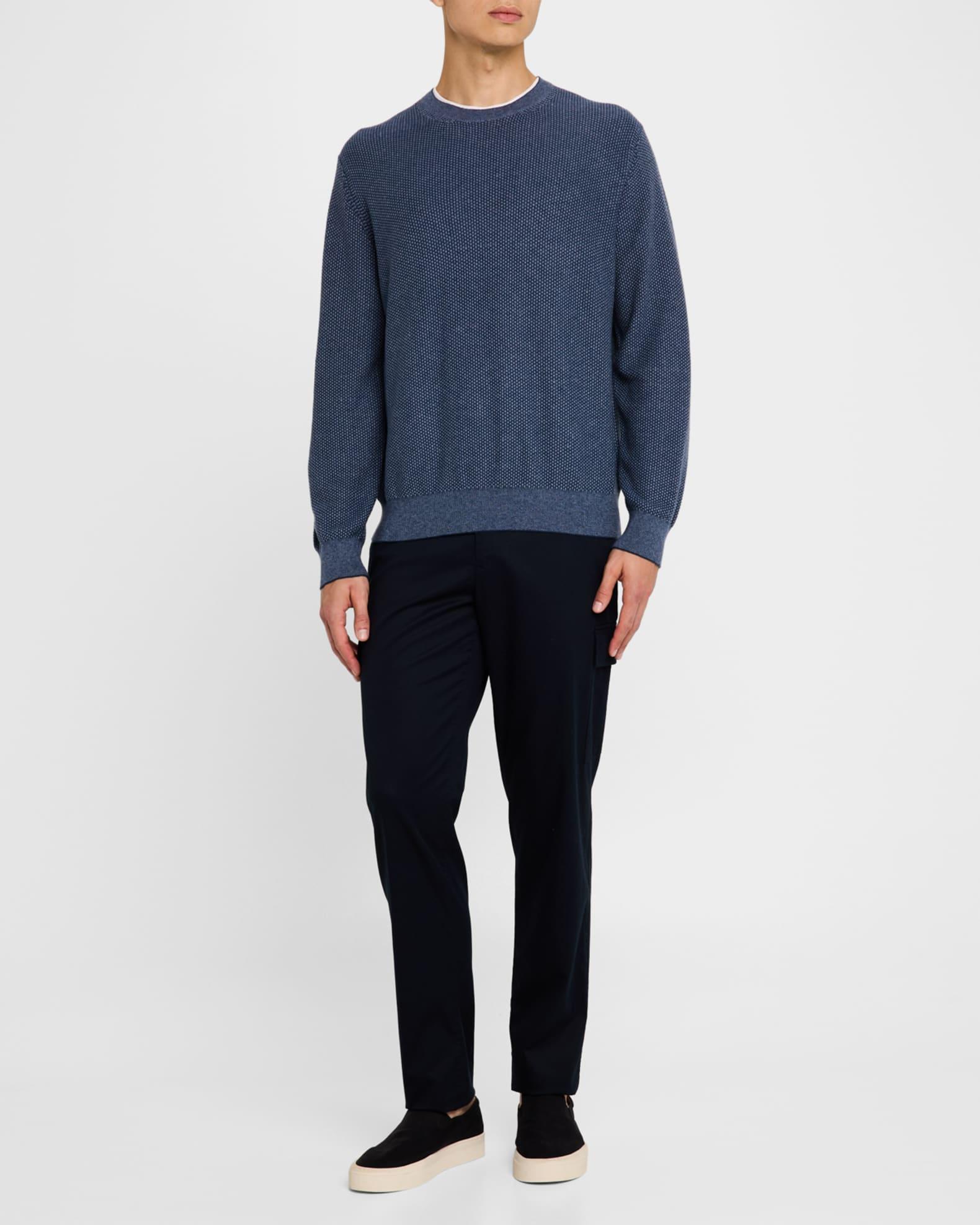 Men's Geometric Jacquard Sweater Product Image