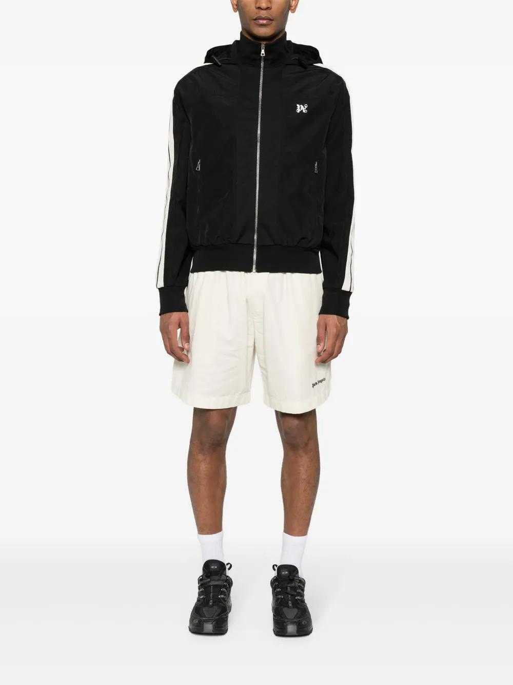 monogram-embroidered track jacket Product Image