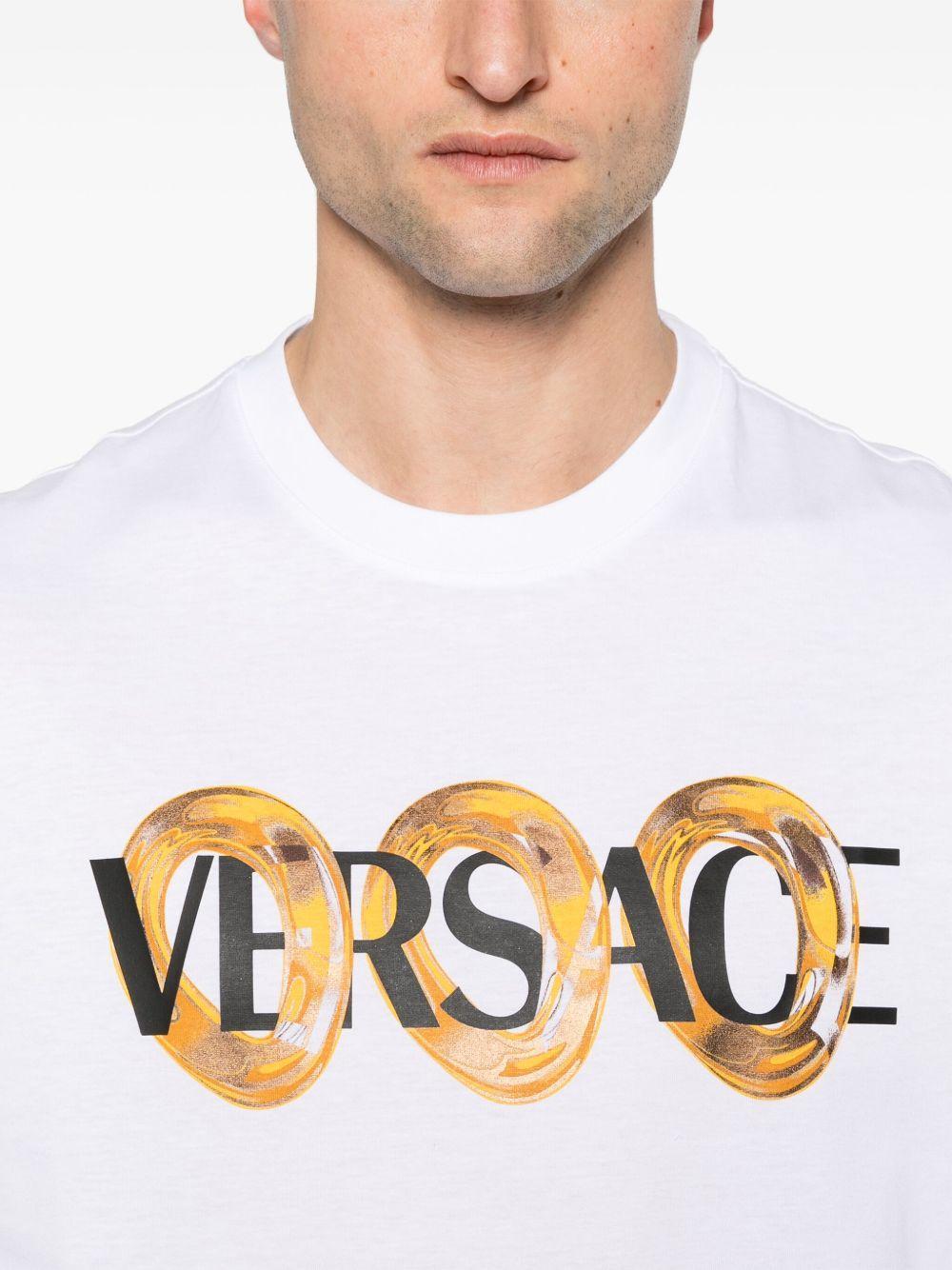 Maxi Chain logo-print T-shirt Product Image