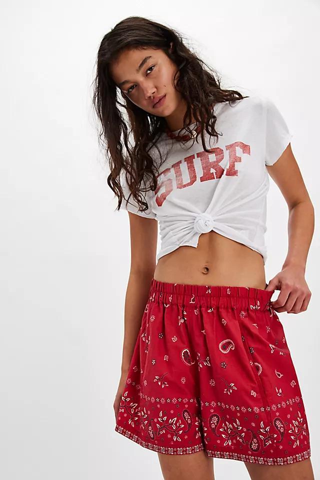 Get Free Bandana Poplin Shorts Product Image