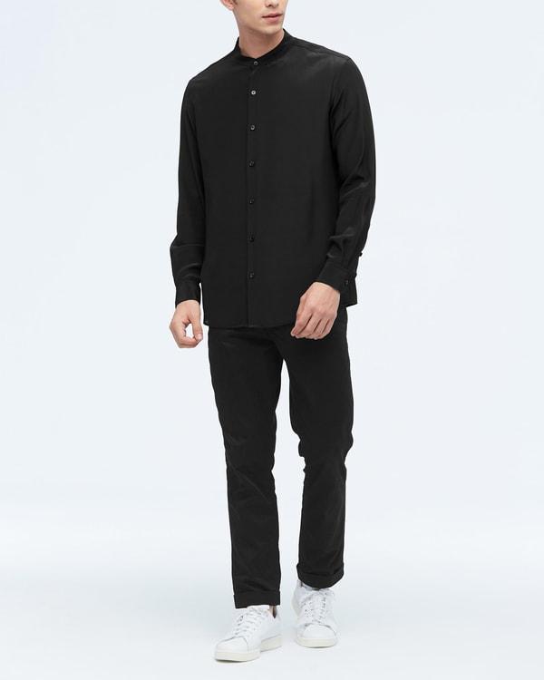 Business Formal Silk Shirt For Men Product Image