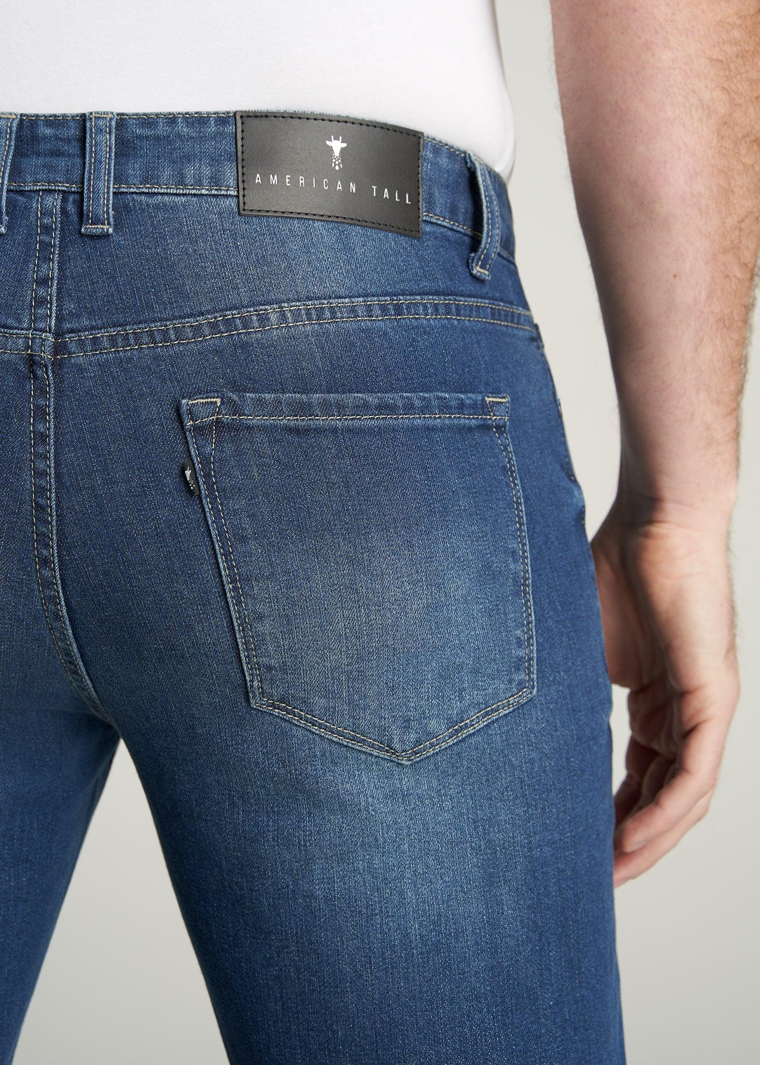 Carman TAPERED Jeans for Tall Men in Classic Blue Product Image