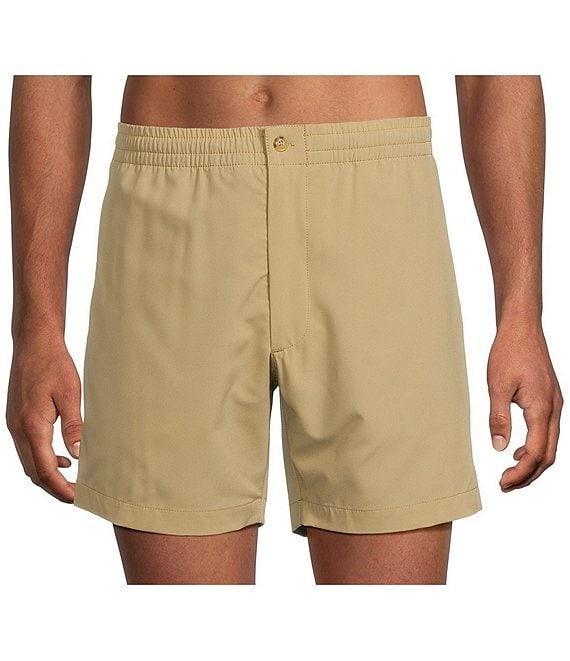 Polo Ralph Lauren Polo Prepster Lightweight Stretch Dobby 6#double; Swim Trunks Product Image