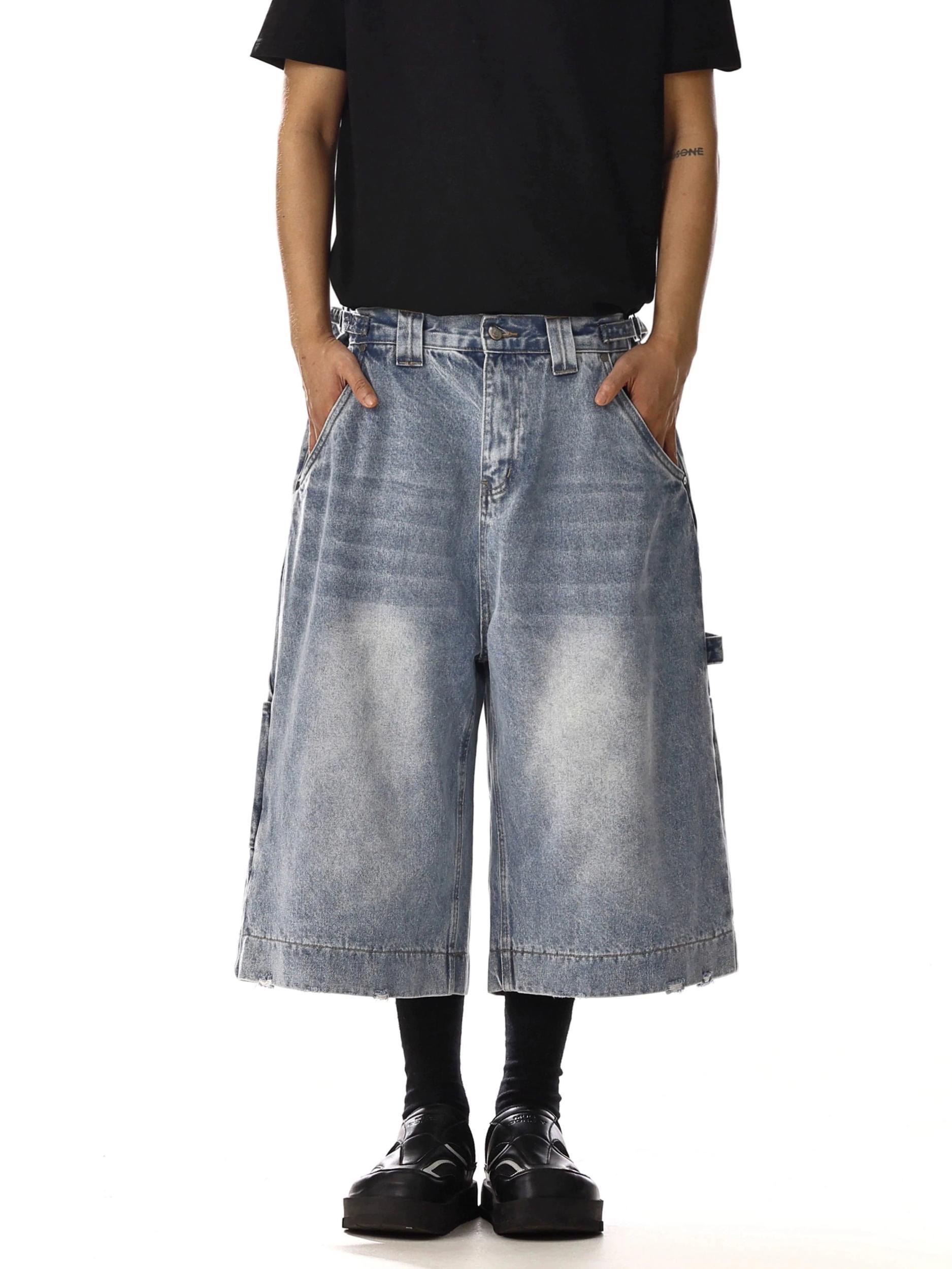RT No. 18239 CARPENTER DENIM SHORTS Product Image