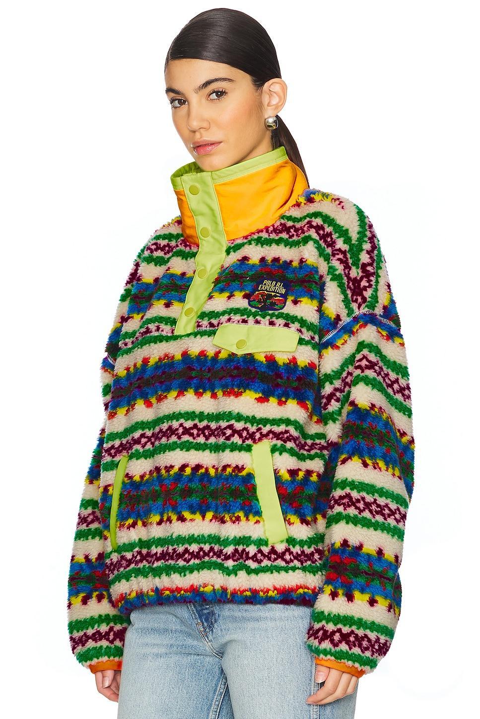 Hi Pile Fleece Half Zip Polo Ralph Lauren Product Image