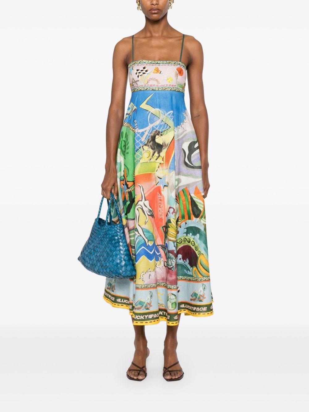 Lucky Pace midi dress Product Image