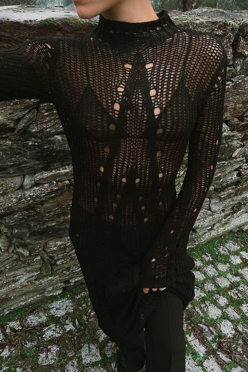 Knitted Midi Dress Product Image