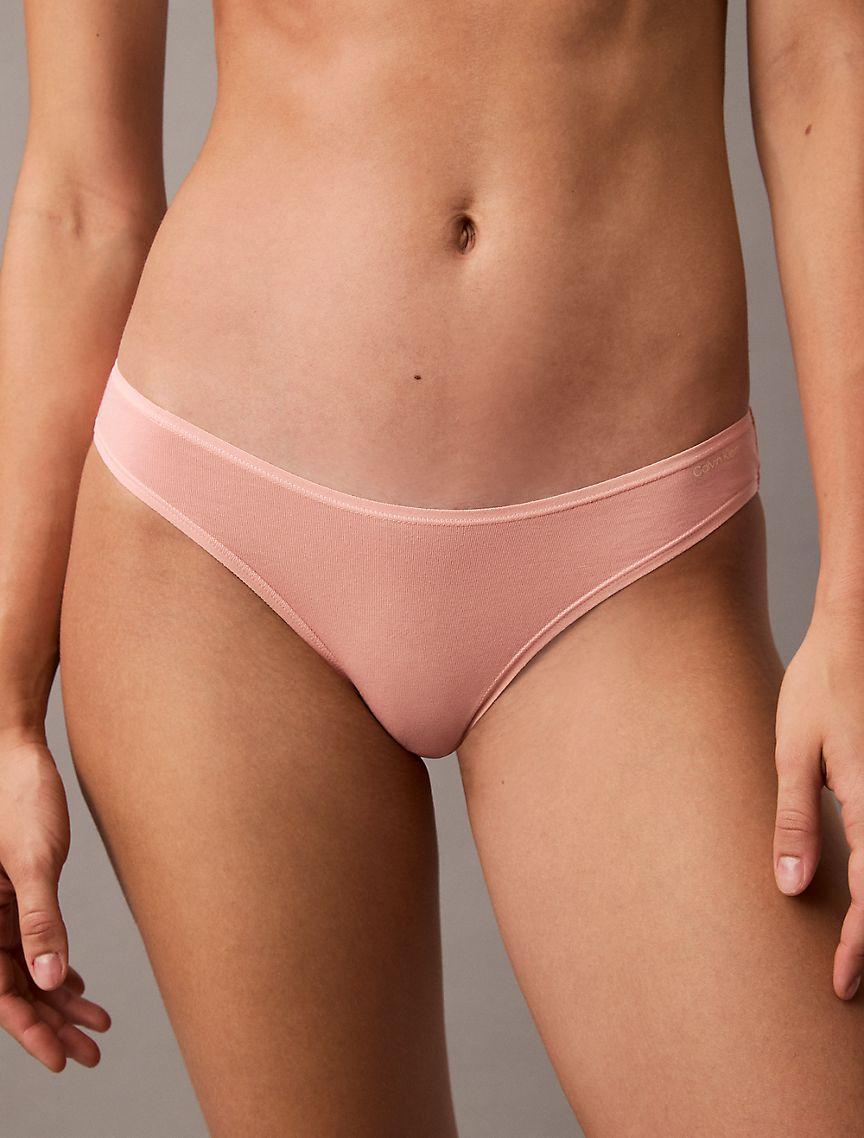 Calvin Klein Womens Ideal Cotton Bikini - Purple Product Image