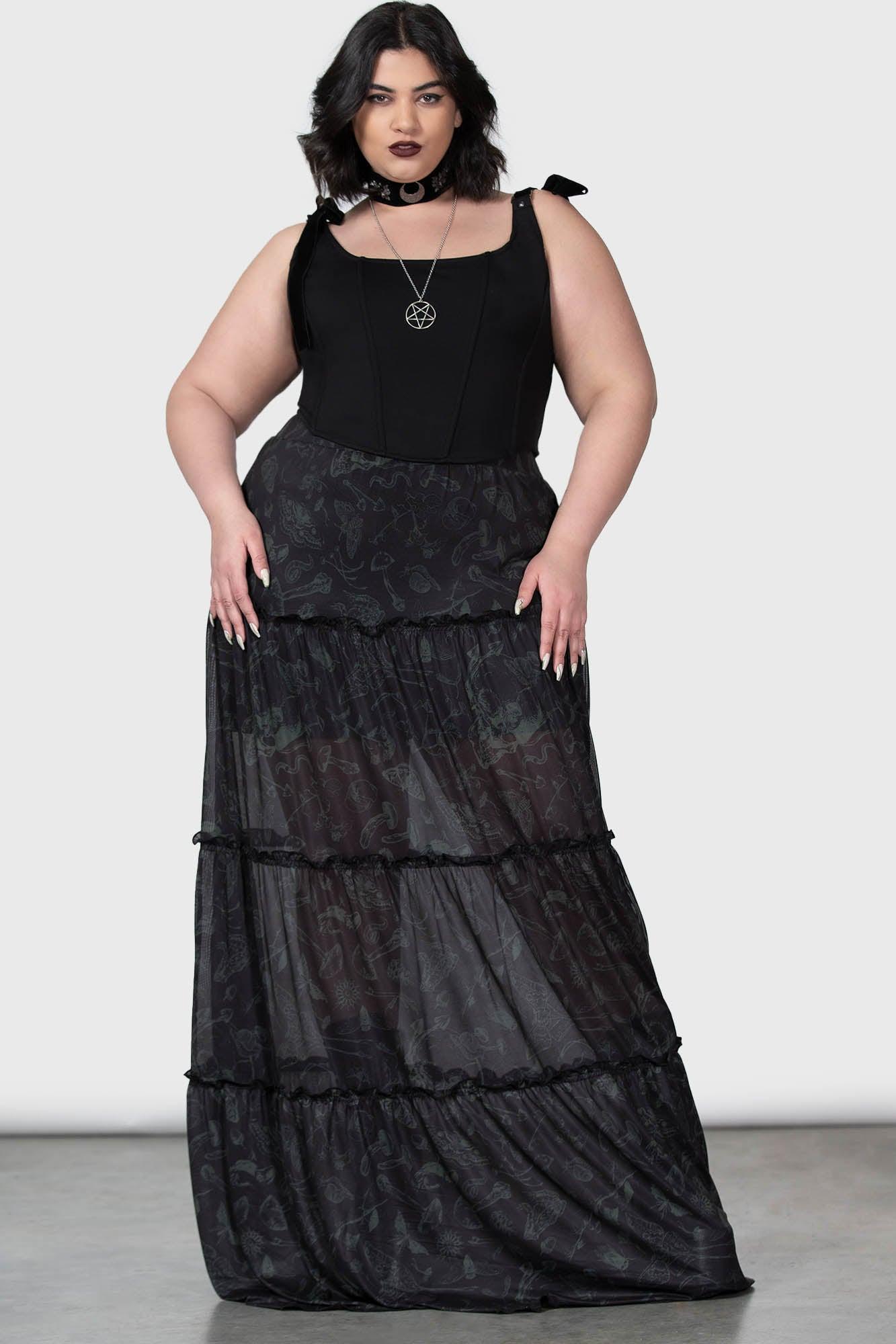 Ghosted Woods Maxi Skirt Female Product Image
