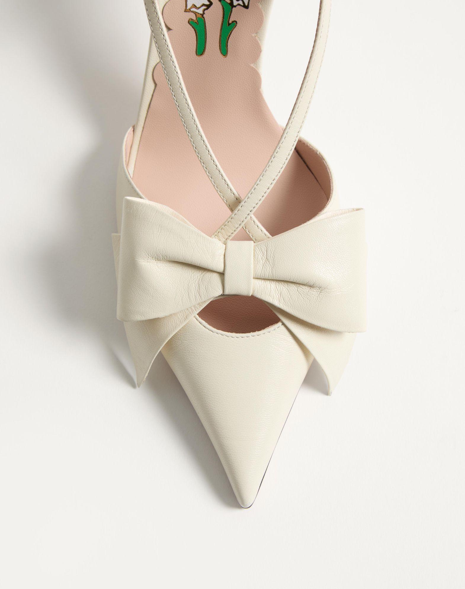 Bowow Slingback Pumps In Kidskin 85Mm Product Image