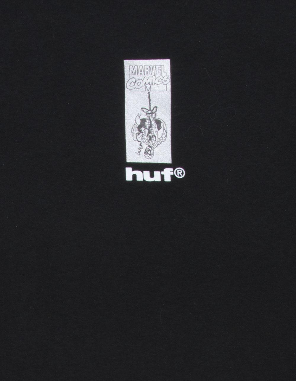 HUF x Spider-Man Arachknight Mens Tee - BLACK Product Image