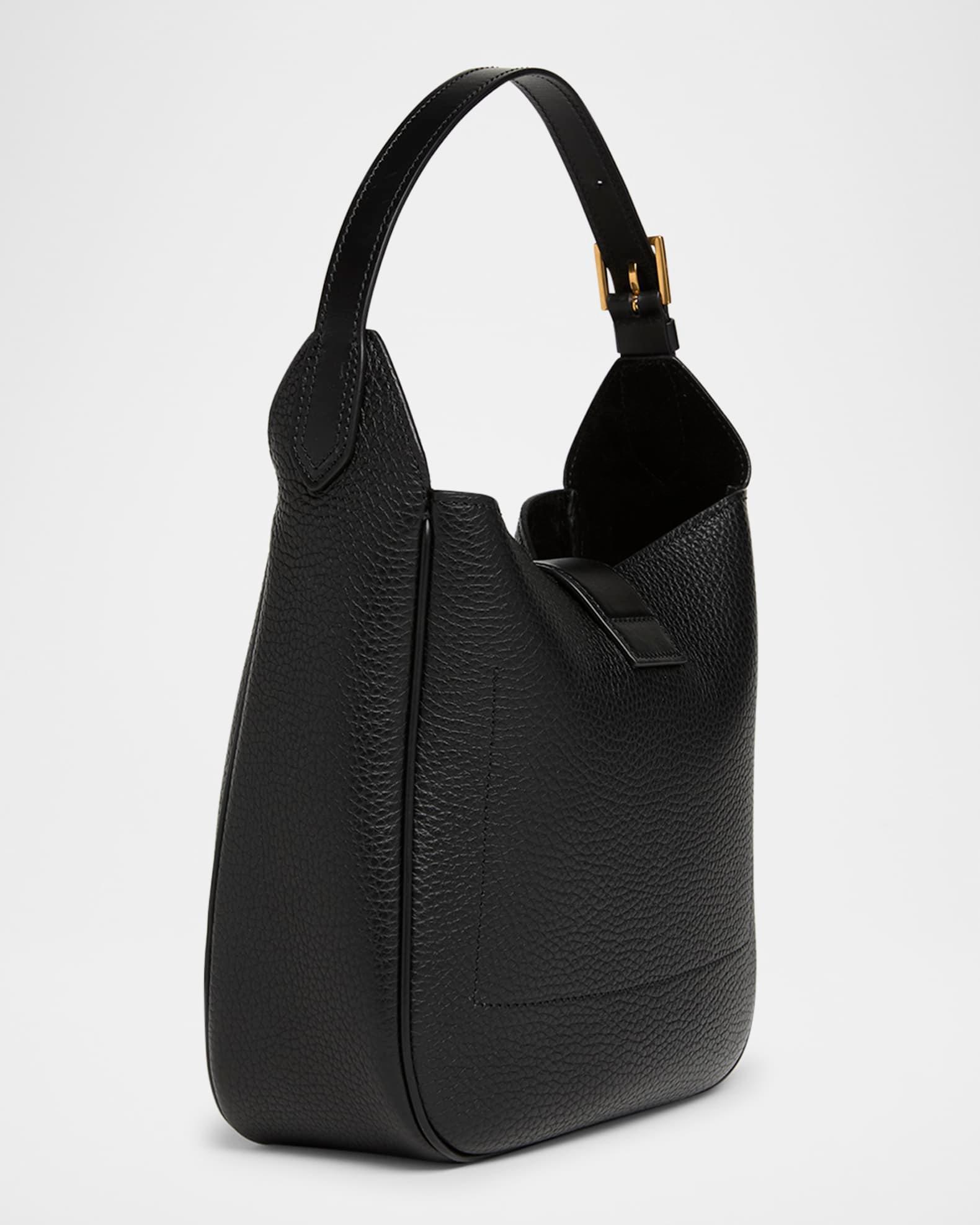 Monarch Small Hobo Bag in Grained Leather Product Image