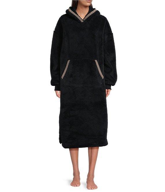 UGG UGGfluff Plush Fleece Long Sleeve Oversized Hooded Cozy Lounger Product Image