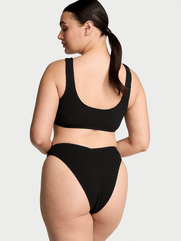 Crinkle Brazilian Bikini Bottom Product Image