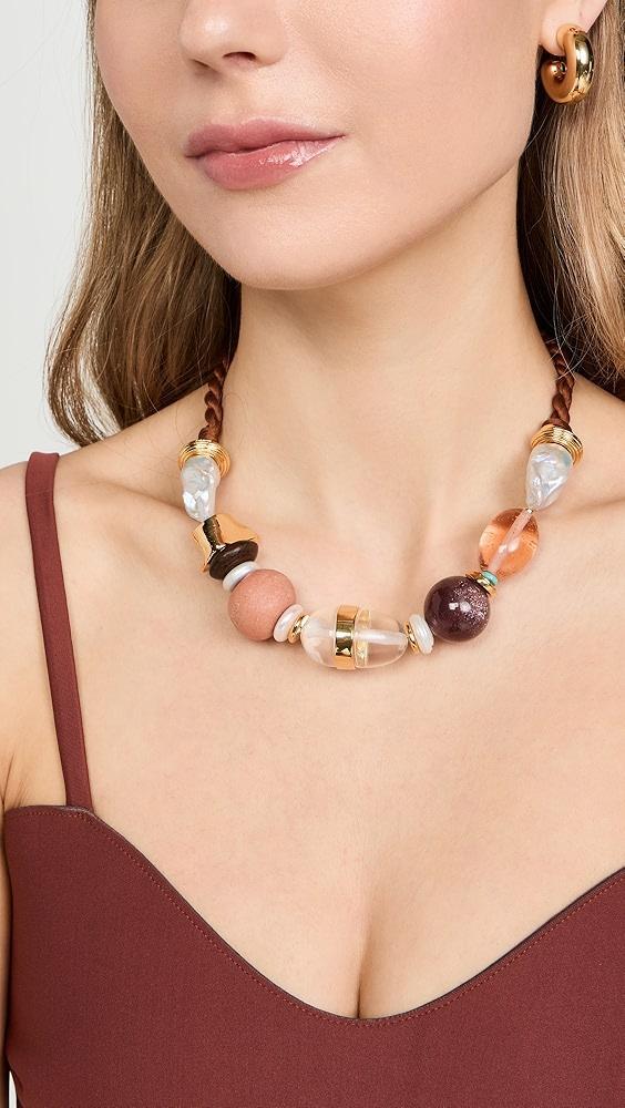 Lizzie Fortunato Glass Beach Necklace in Terra | Shopbop Product Image