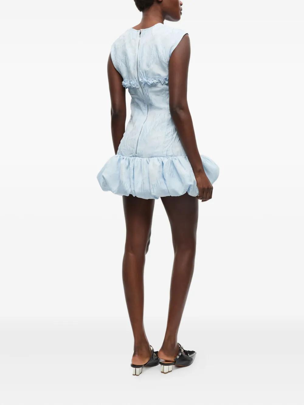cloqué corset mini dress Product Image