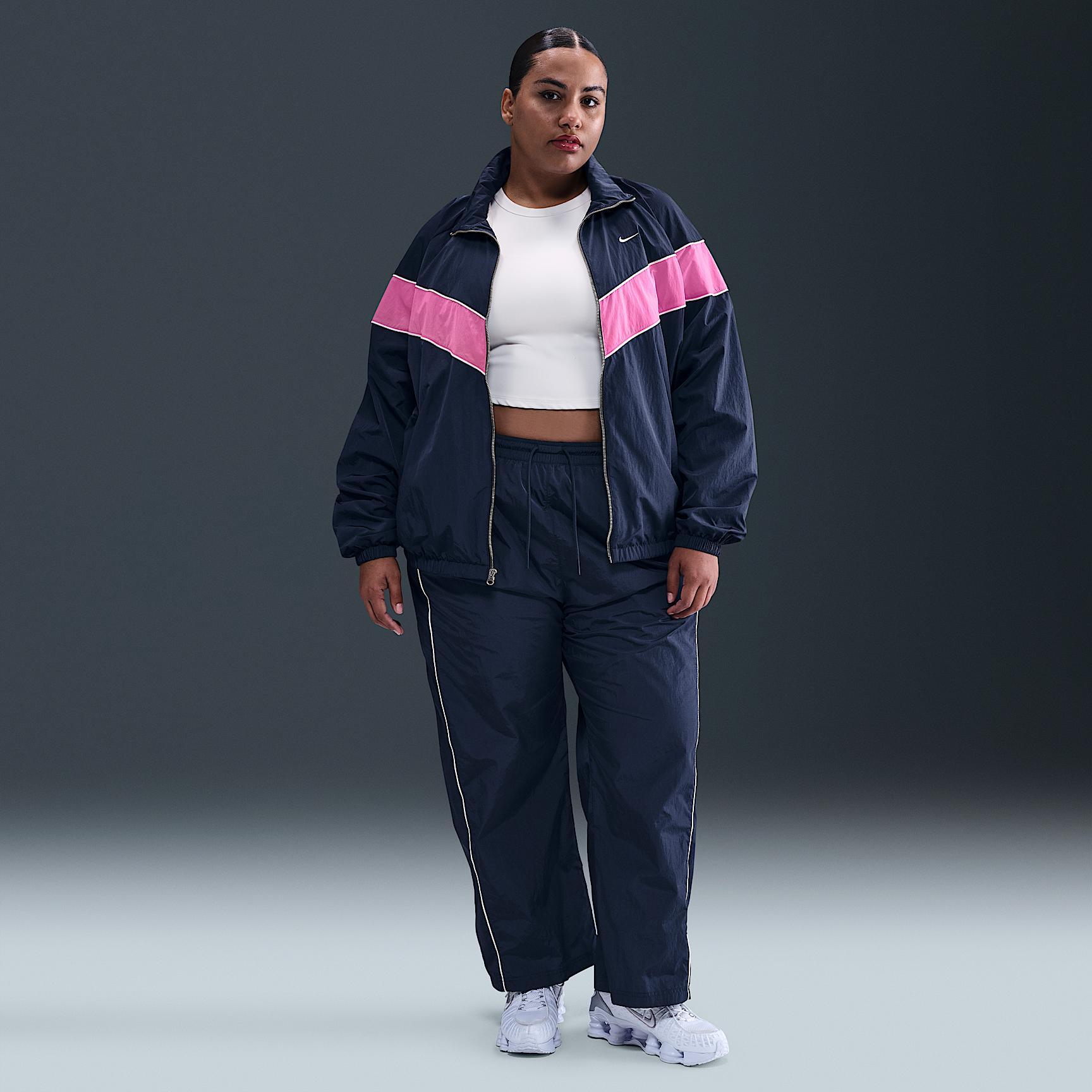 Nike Windrunner Women's Loose UV Woven Full-Zip Jacket (Plus Size) Product Image