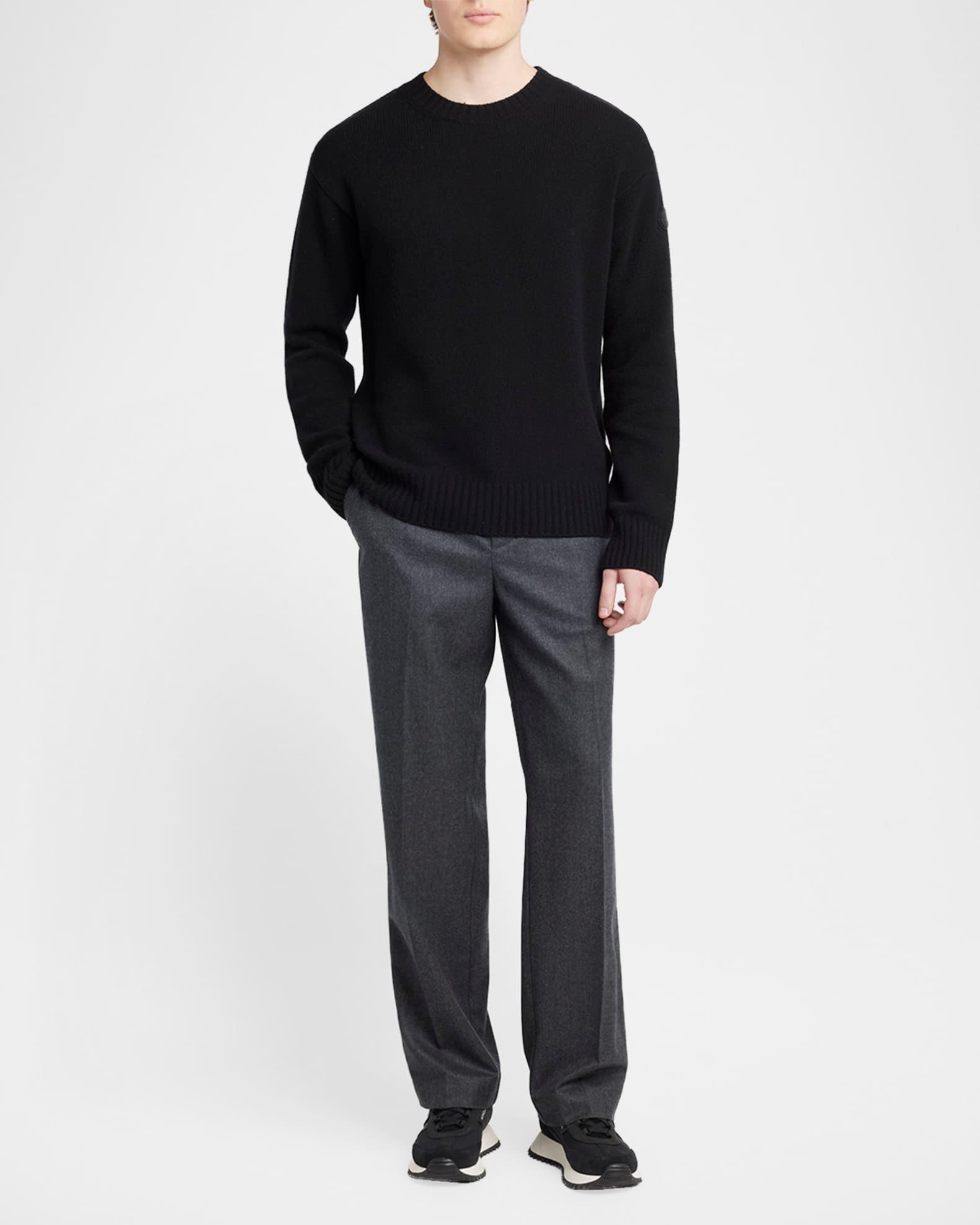 Men's Wool and Cashmere Crewneck Sweater Product Image
