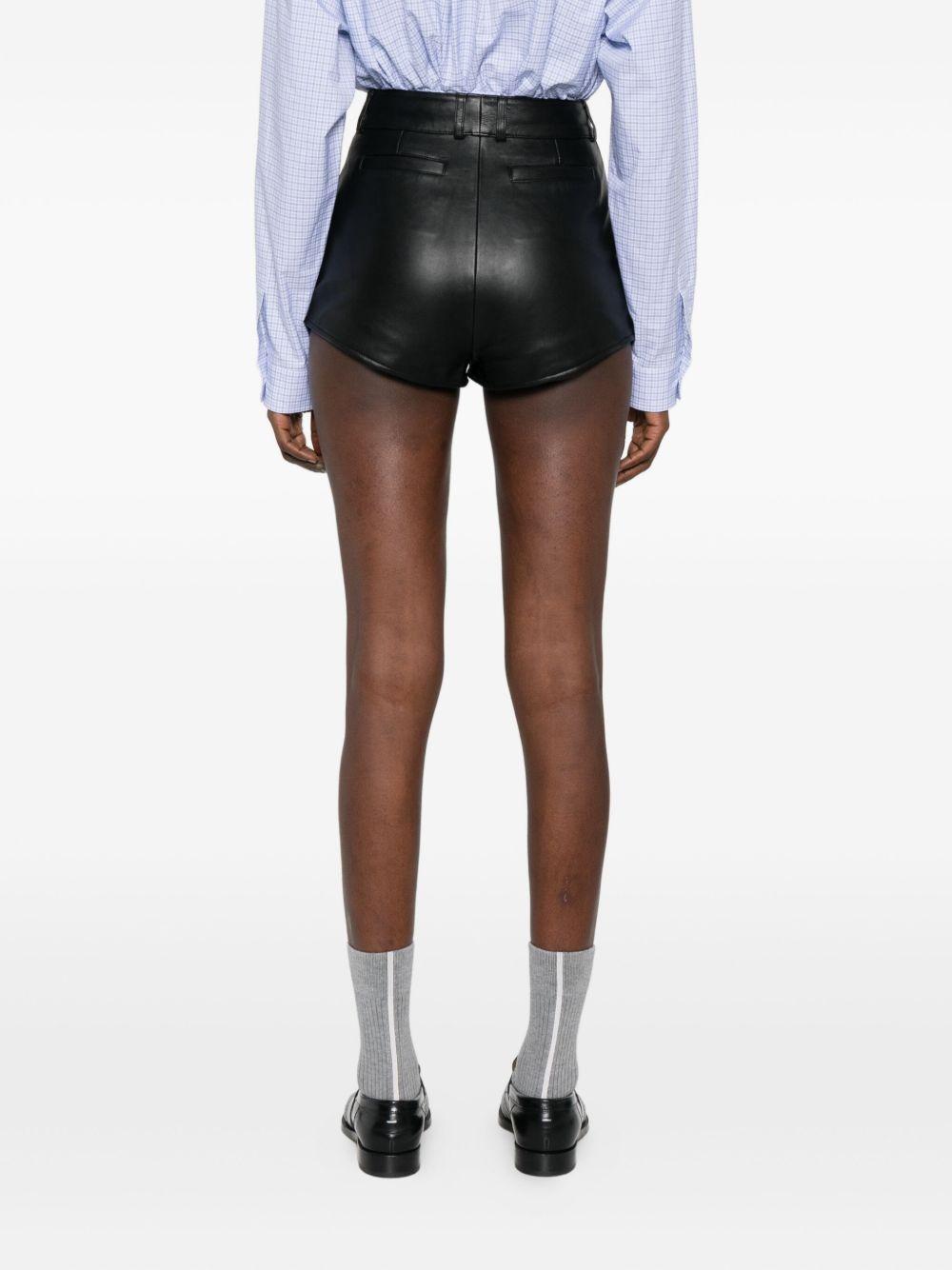 leather pocket shorts Product Image