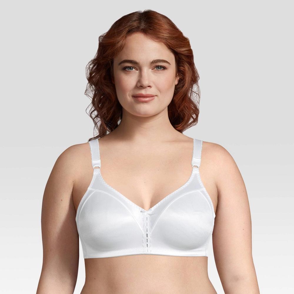 Beauty by Bali Women's Double Support Wirefree Bra B820 36B White Product Image