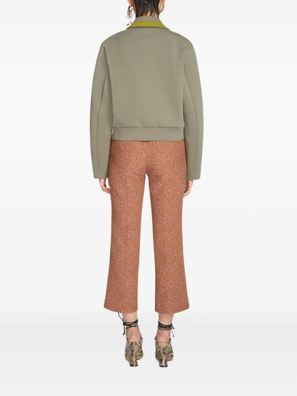 contrast-trim jacket Product Image