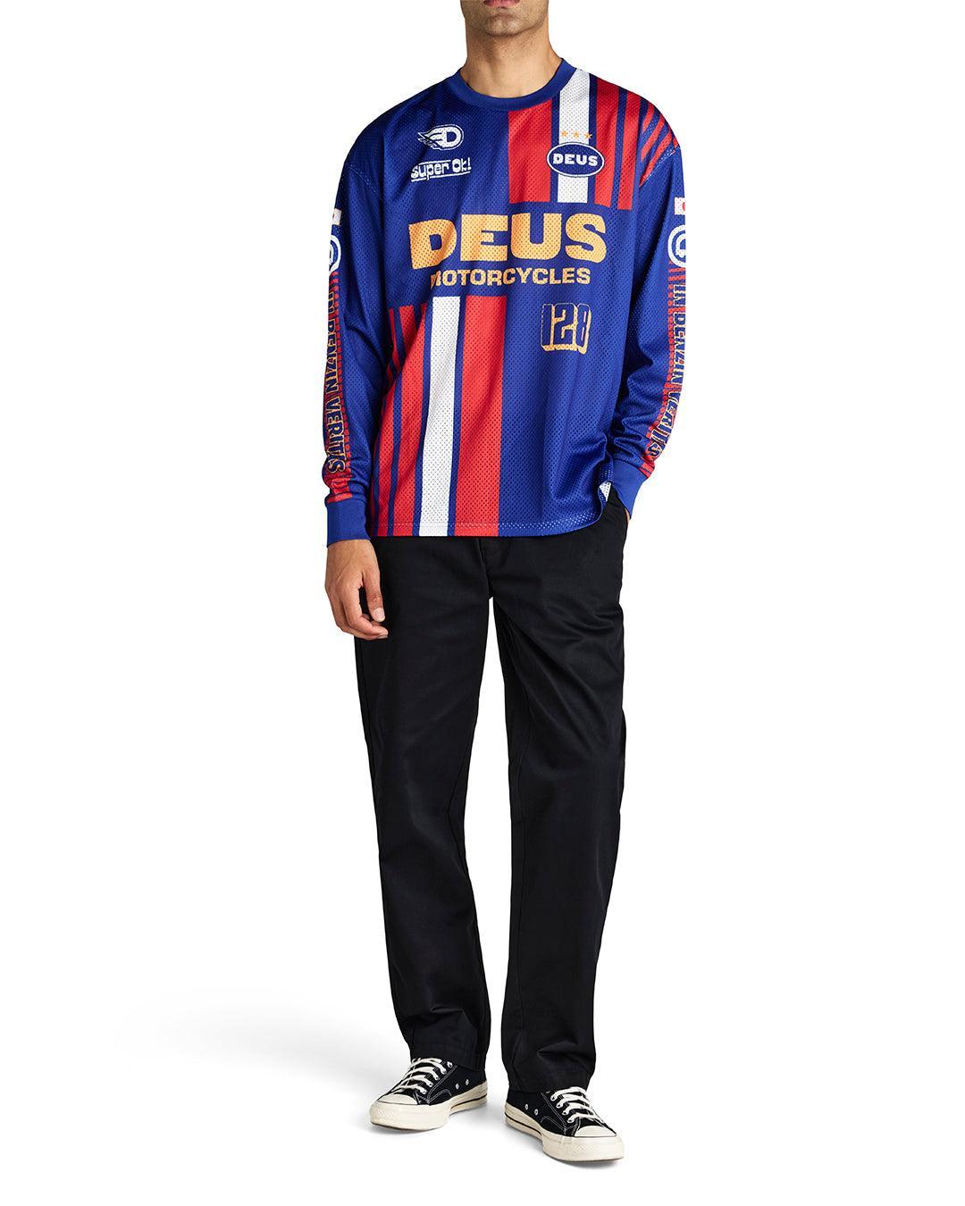 Lay Off Moto Jersey - Sodalite Blue Product Image