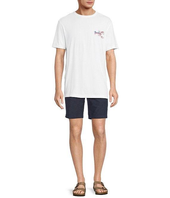 Caribbean Big & Tall Crustacean Flag Short Sleeve Graphic T-Shirt Product Image
