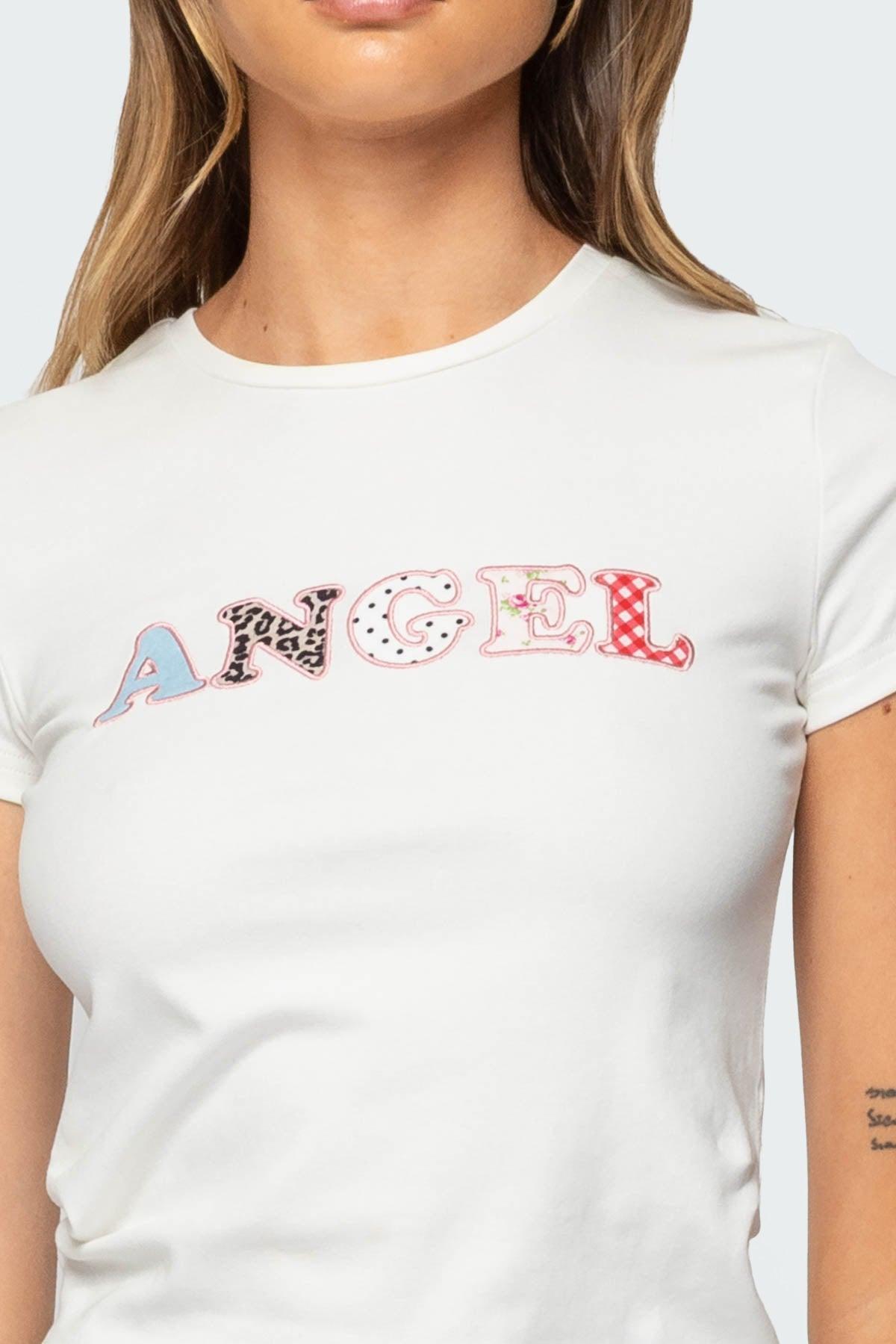 Angel Patch T Shirt Product Image