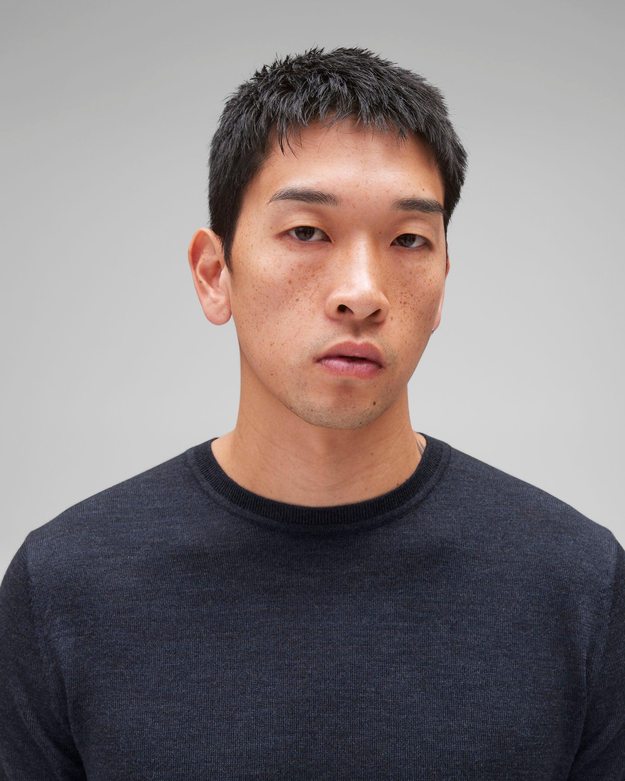 Lightweight Merino Harry Crewneck Male Product Image