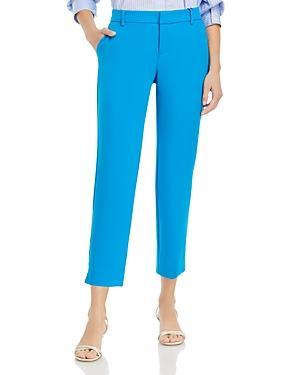 Liverpool Los Angeles Kelsey Luxe Stretch Mid Rise Crop Trouser with Slit (Diva ) Women's Casual Pants Product Image