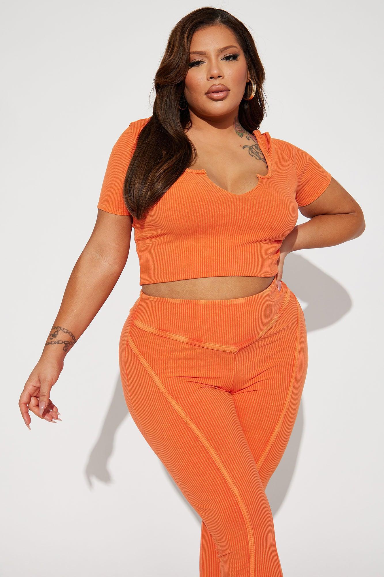 Casual Cassidy Legging Set - Orange Product Image