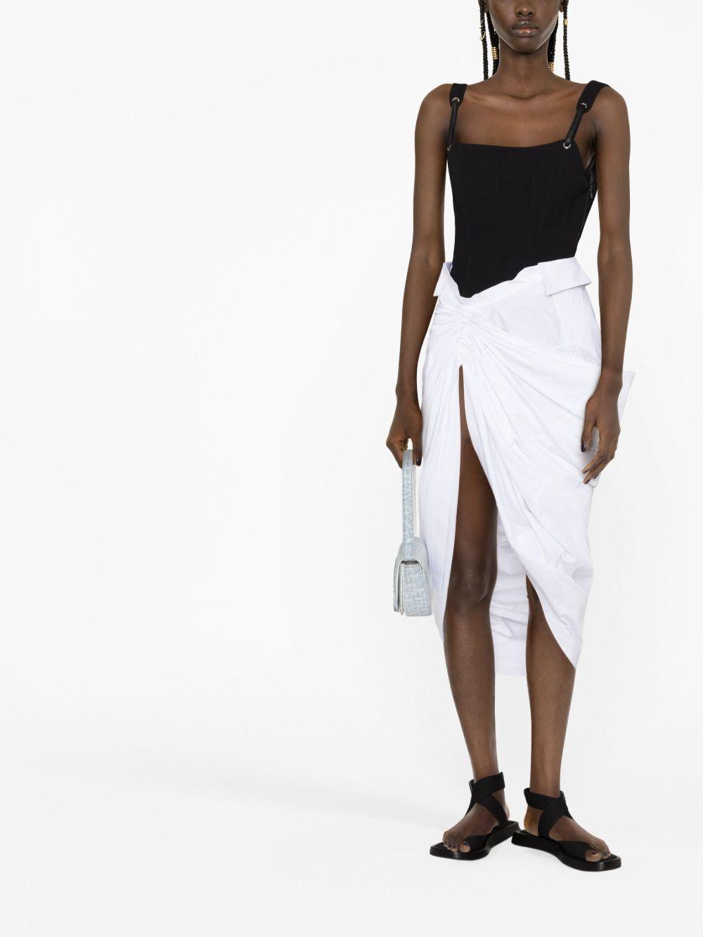 asymmetric midi skirt Product Image