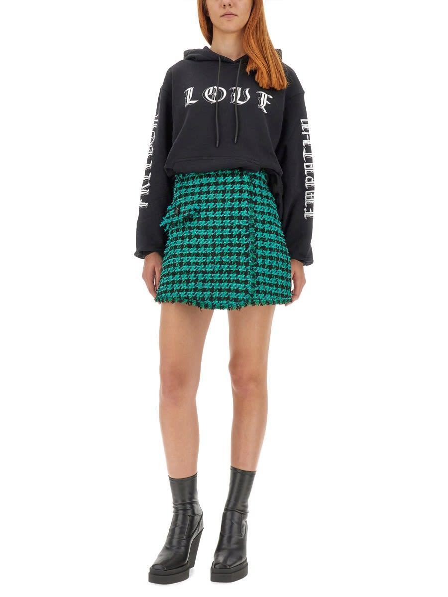 MSGM Sweatshirt With Logo In Black Product Image