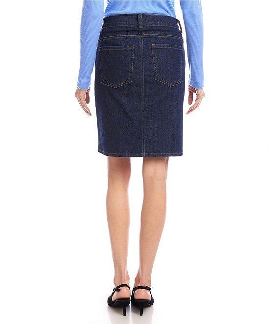 Karen Kane Denim Pencil Skirt Product Image