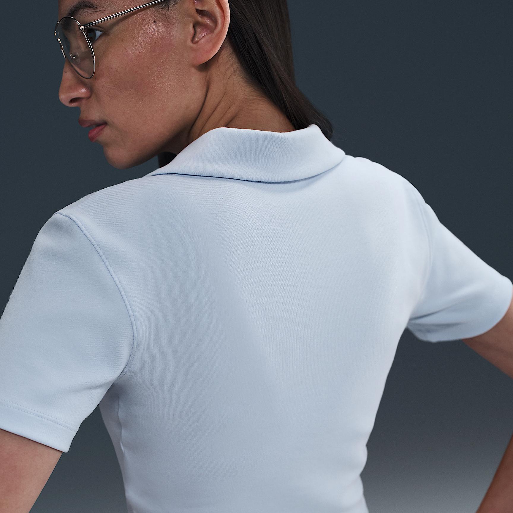 Nike Sportswear Essential Women's Short-Sleeve Polo Top Product Image