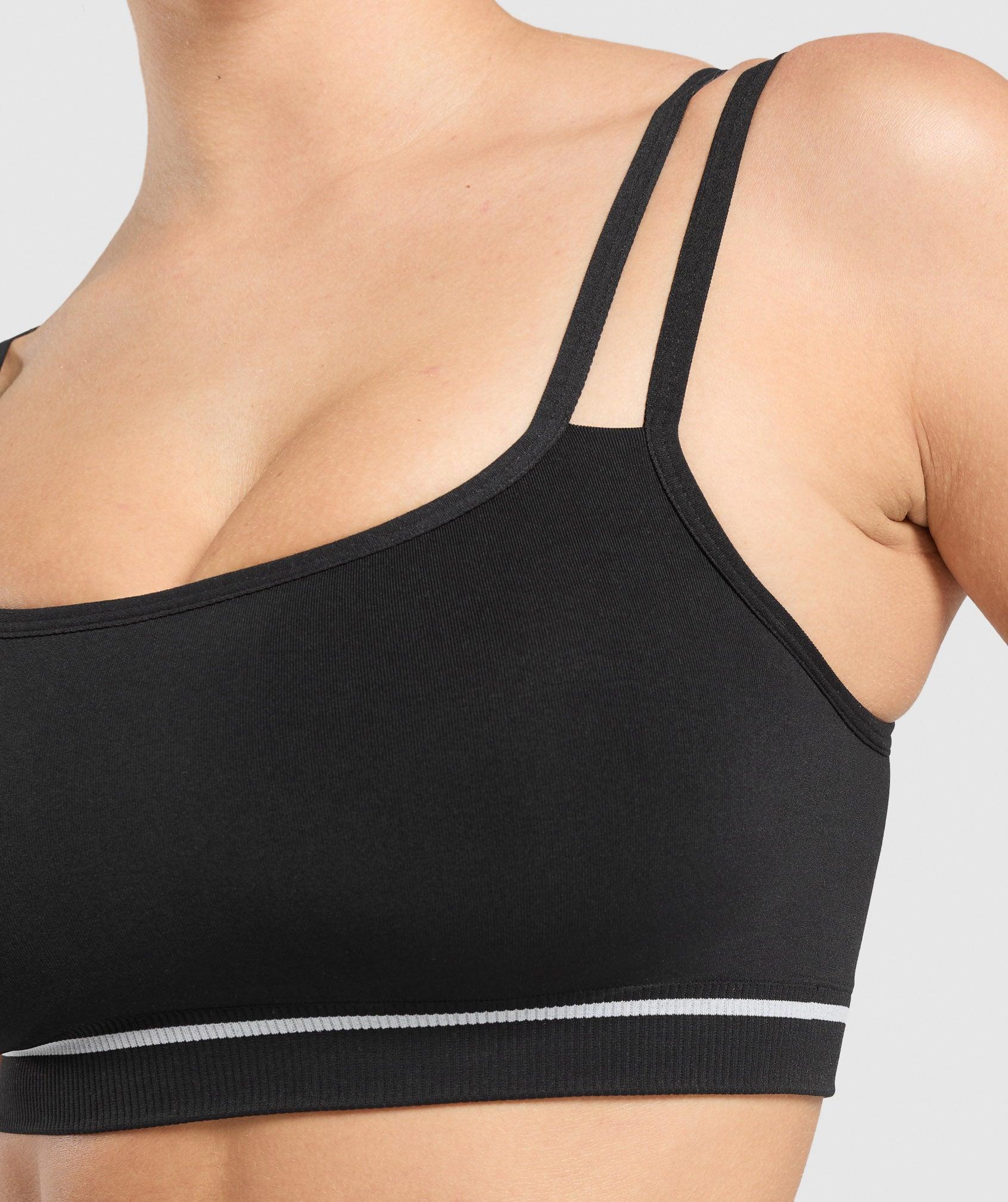 Contrast Seamless Sports Bra Product Image