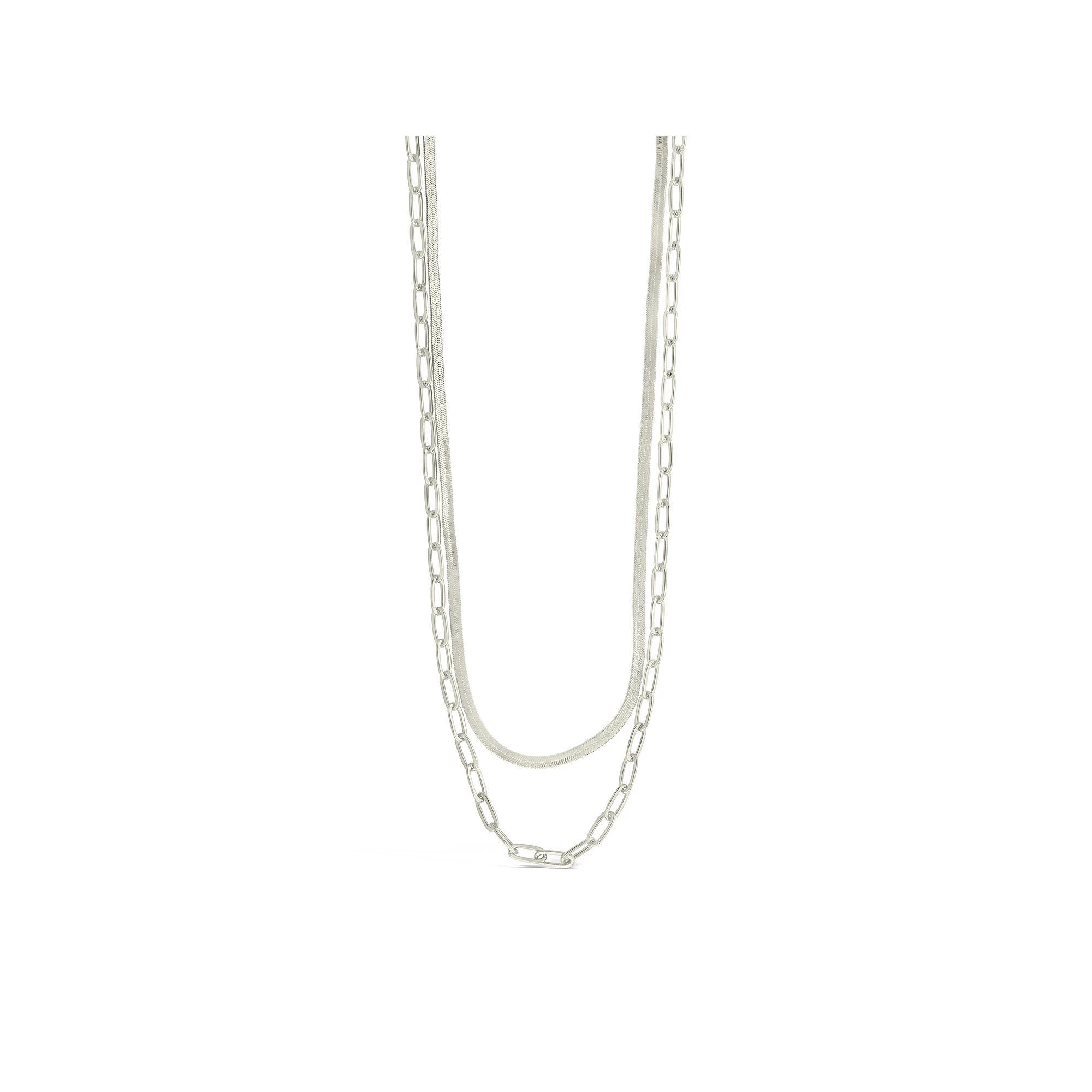 MC Collective Layered Chain Necklace, Women's, Size: 16/18+2", Gold Tone Product Image
