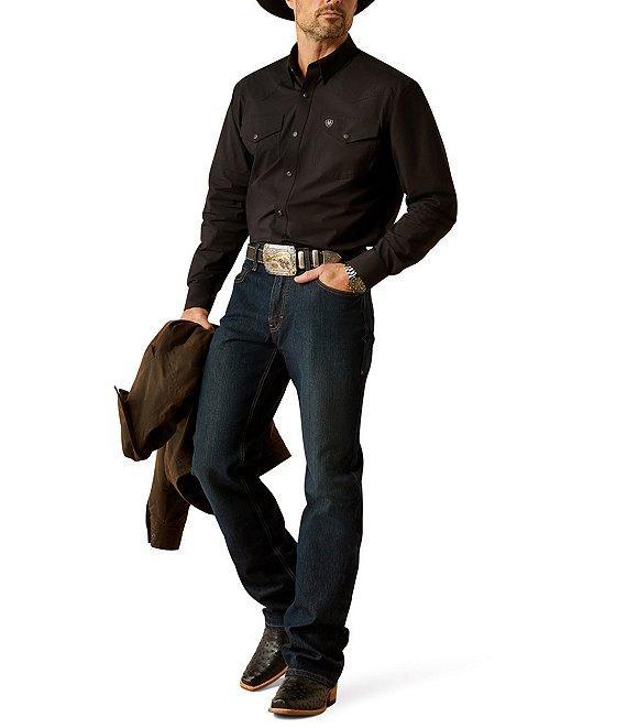 Ariat Classic Fit Relentless Pursuit Long Sleeve Solid Performance Shirt Product Image